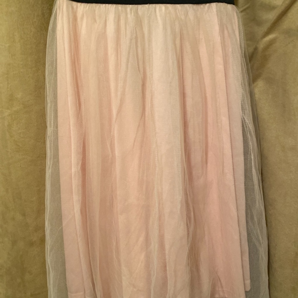 New Charlotte Russe black strapless dress with sheer new - Picture 4 of 6